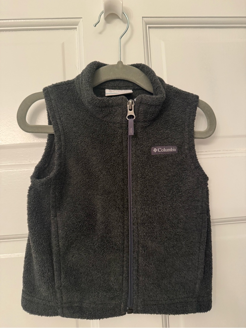 Columbia - Infant Charcoal Gray Fleece Vest